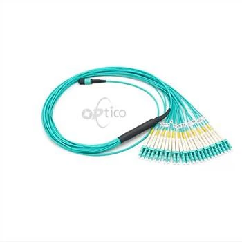 24F MPO LC OM3 Breakout kábel